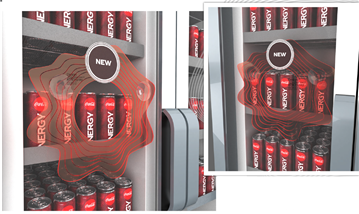 Coke Energy Fridge Frame