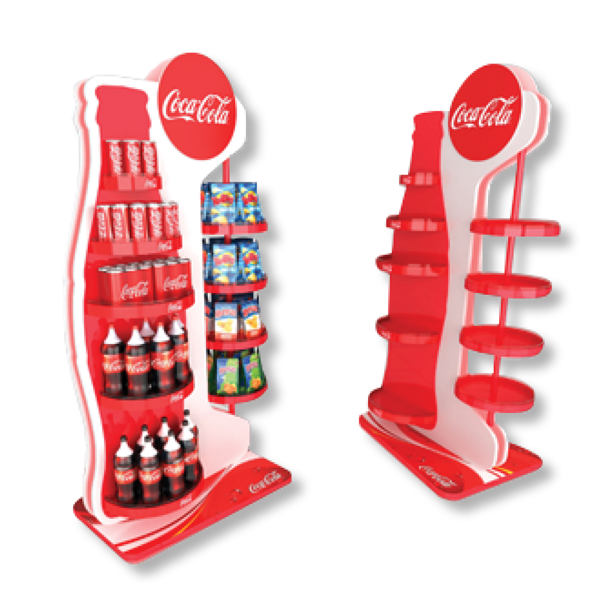 Coca-Cola & Snacks Display