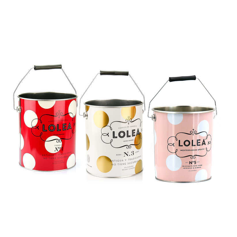 Collectable Tin Ice Buckets