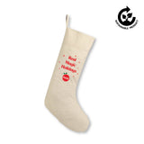 Festive Cotton Stocking