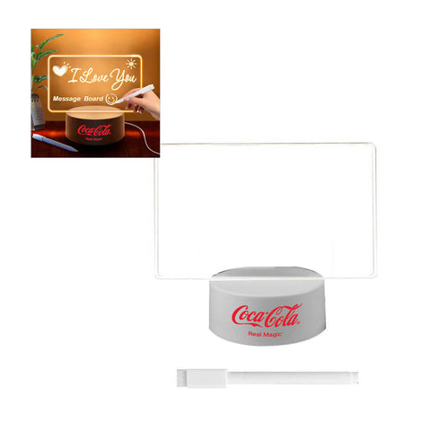 Creative 3D LED Light DIY USB Note Board