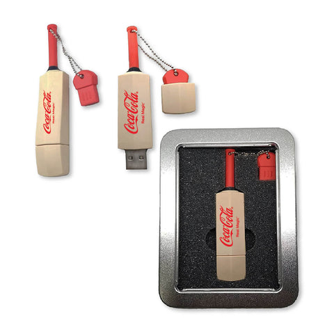 Cricket bat shaped USB