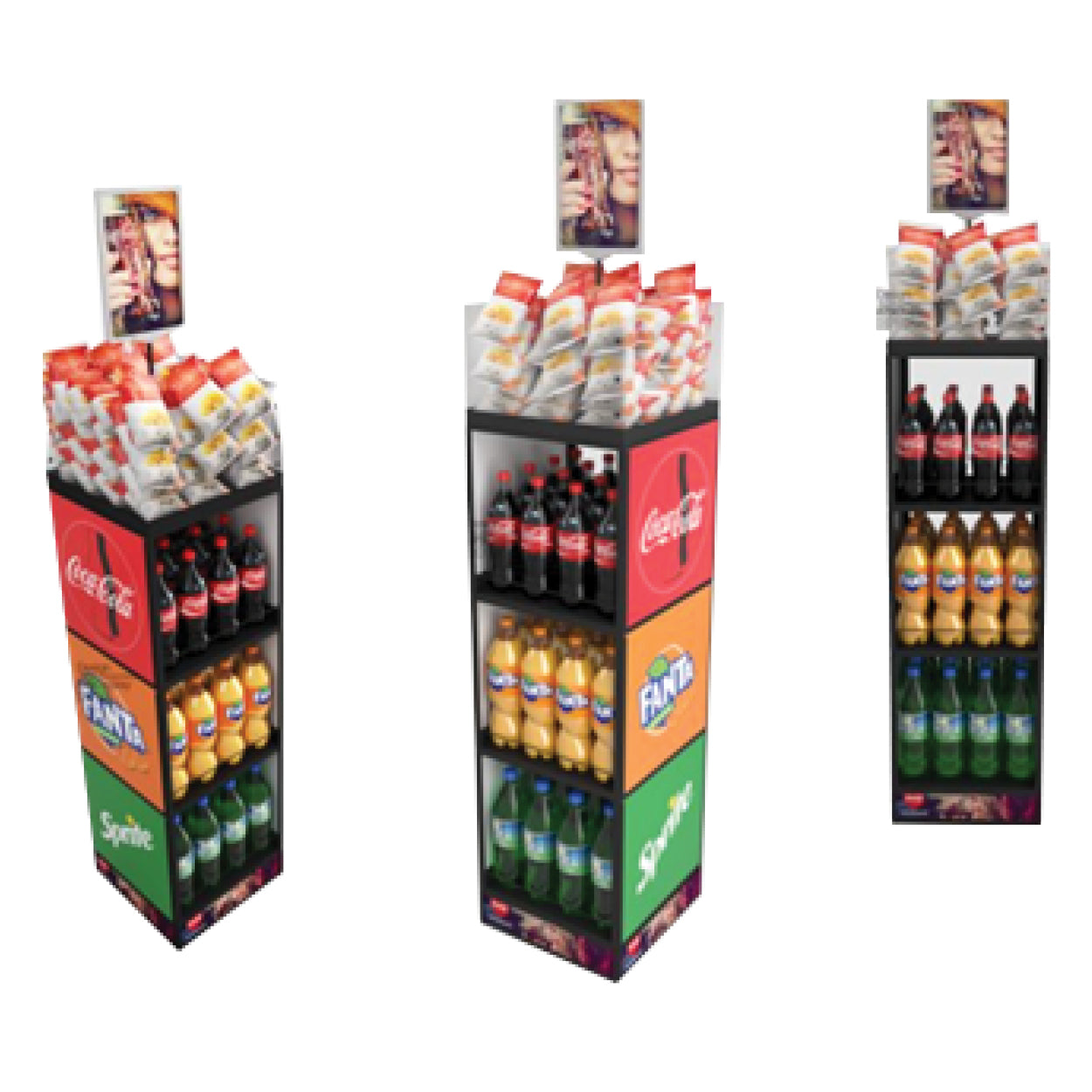 Cross Category Cube Rack