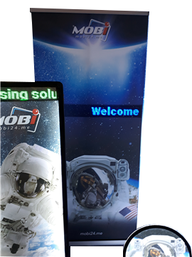 Digital Roll Up Banner Stands