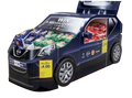 Display in Car Shape