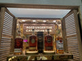 Elegant Premium Counter Display with LED and Wood Elements - Bacardi