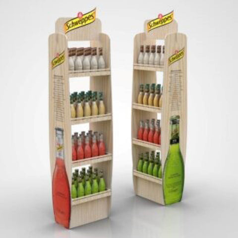 Schweppes Flat-Pack Free-Standing Unit