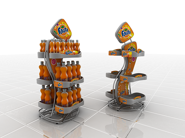 Fanta Rack Display