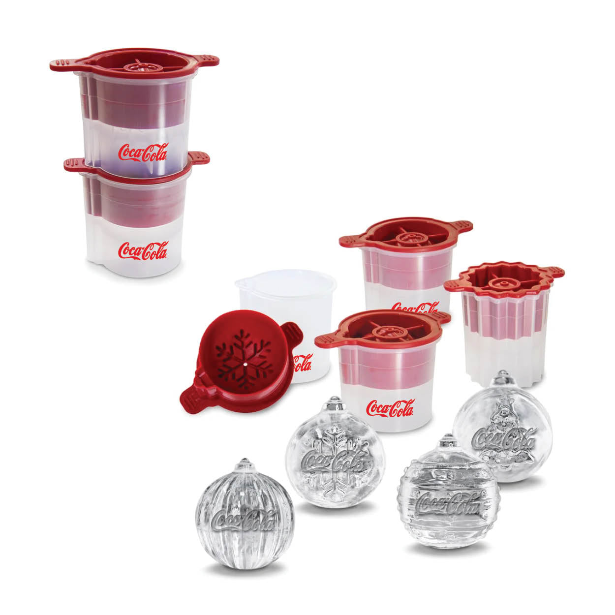 Festive Ornament Ice Moulds