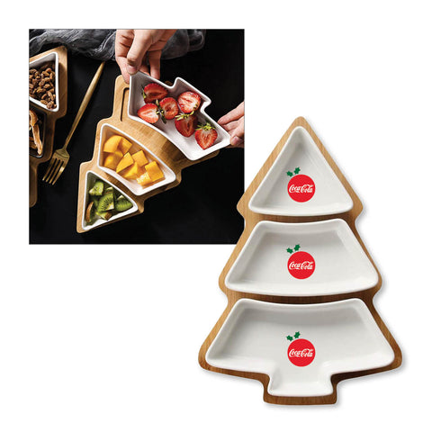 Festive Tree Shaped Platter