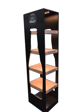 FÏNLEY Rack cut-out Bottle with LED Lights