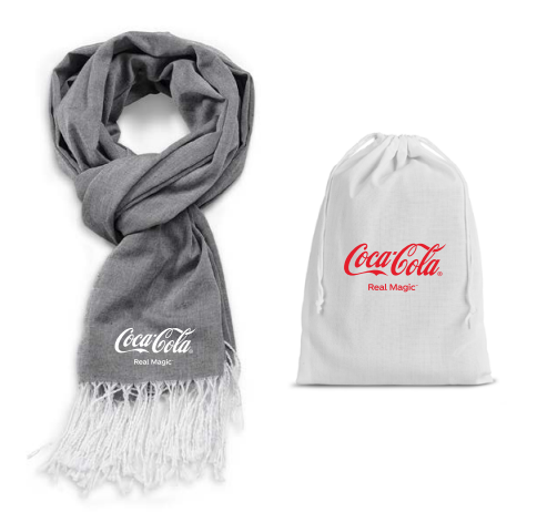 Heather Scarf & Pouch