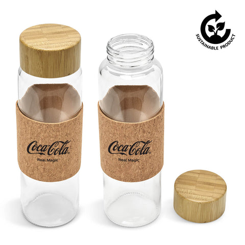 Kooshty Bamboost Glass Water Bottle - 700ml