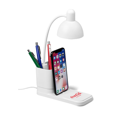 Lexicon Desk Lamp, Pen Caddy & Phone Stand