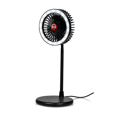 Light Breeze Led Ring Light Desk Fan