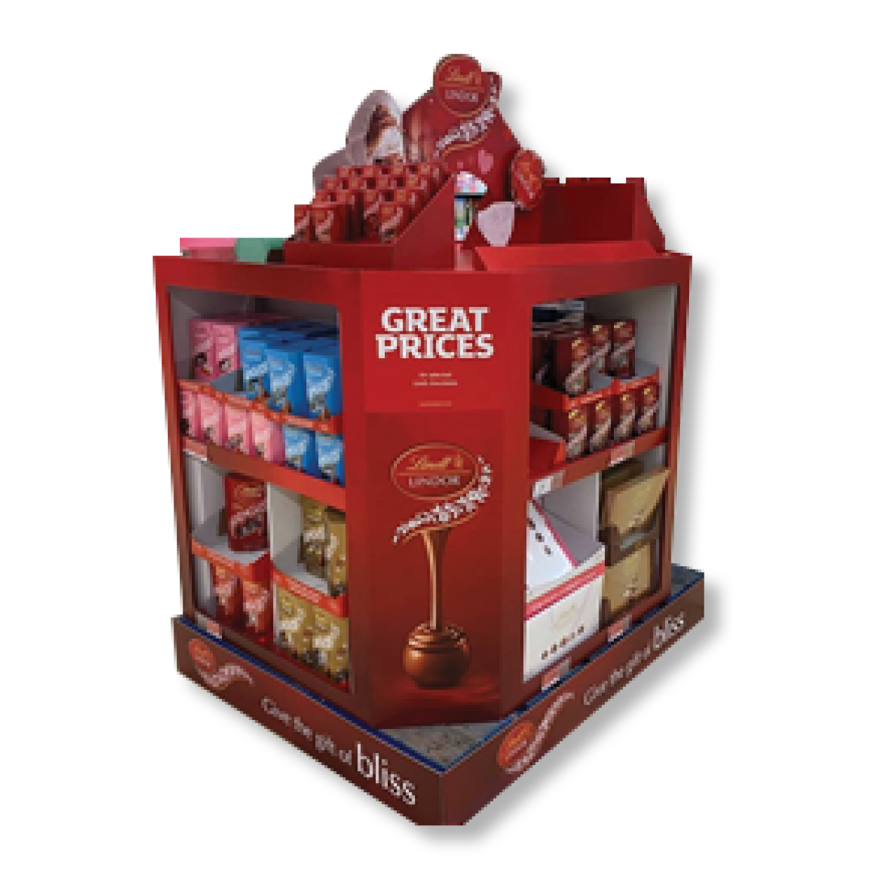Lindt Pallet FSDU Display- 3 Sides