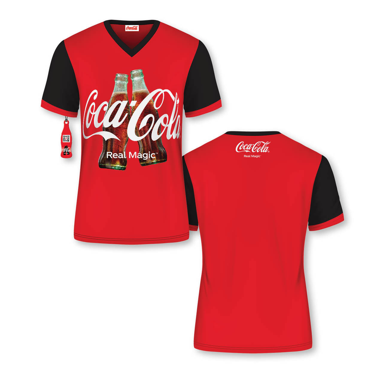 Mens Custom V-Neck T-Shirt