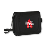 Messenger Bag with Coloured Stripe Strap