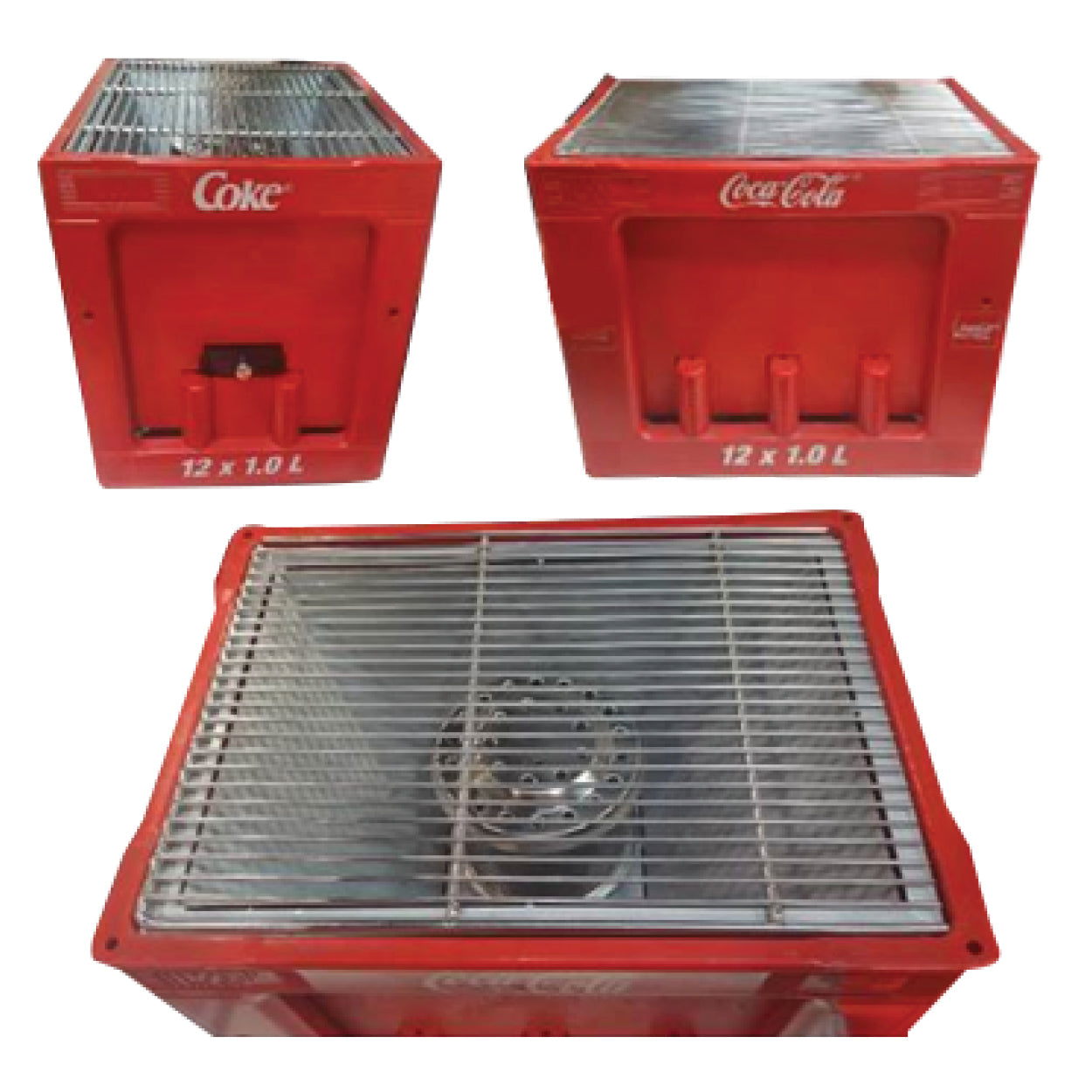 Beverage Crate Grill
