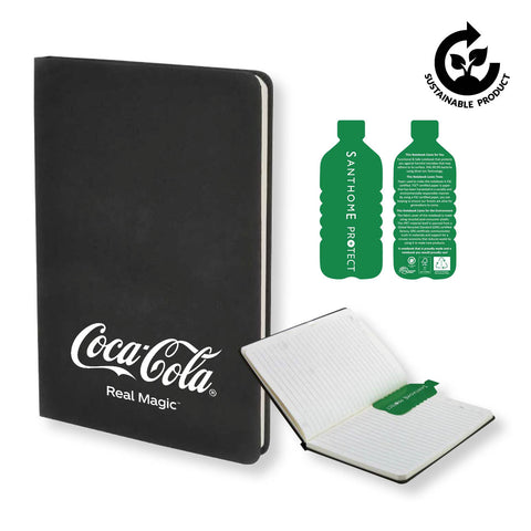 ORSHA - SANTHOME A5 RPET & FSC Certified Notebook -  (Anti-Microbial)