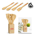 Okiyo Betsubara Bamboo Cooking Utensils Set