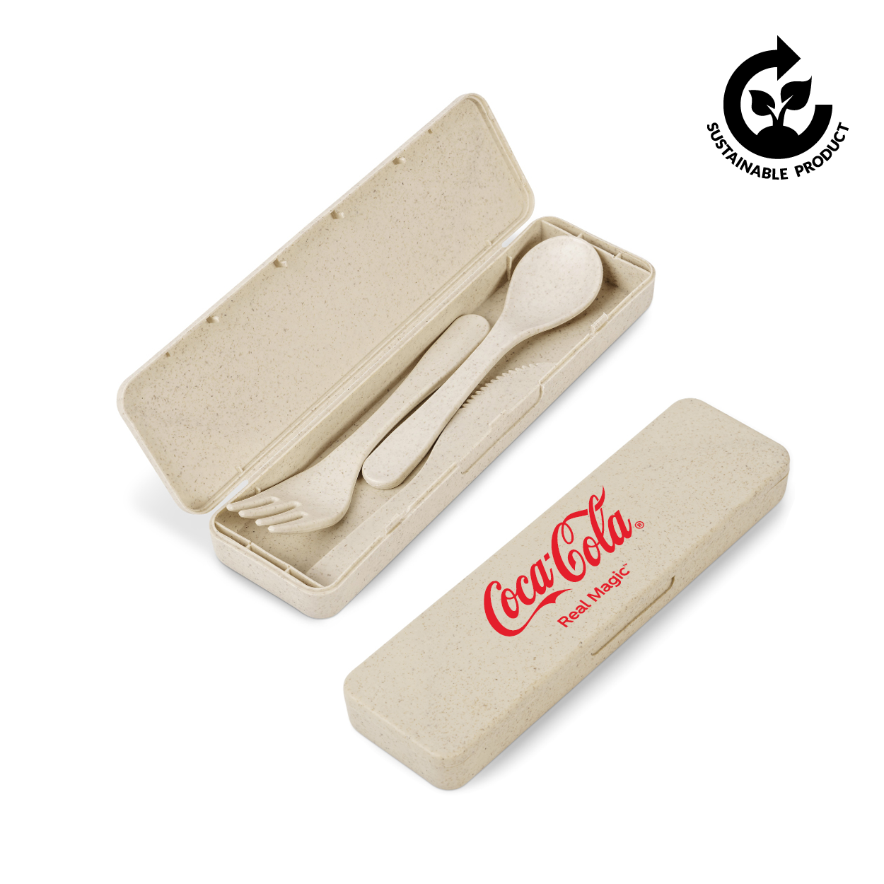 Okiyo Heiki Wheat Straw Cutlery Set
