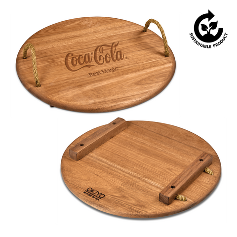 Okiyo Homegrown Medium Round Food Platter