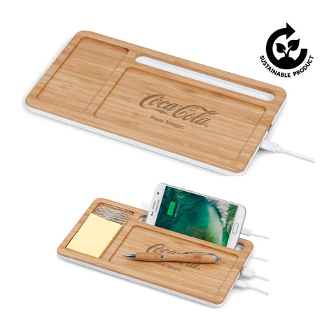 Okiyo Musen Wireless Charger Desk Organiser