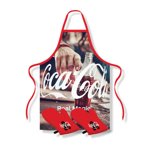 Oven Mitt and Apron Set