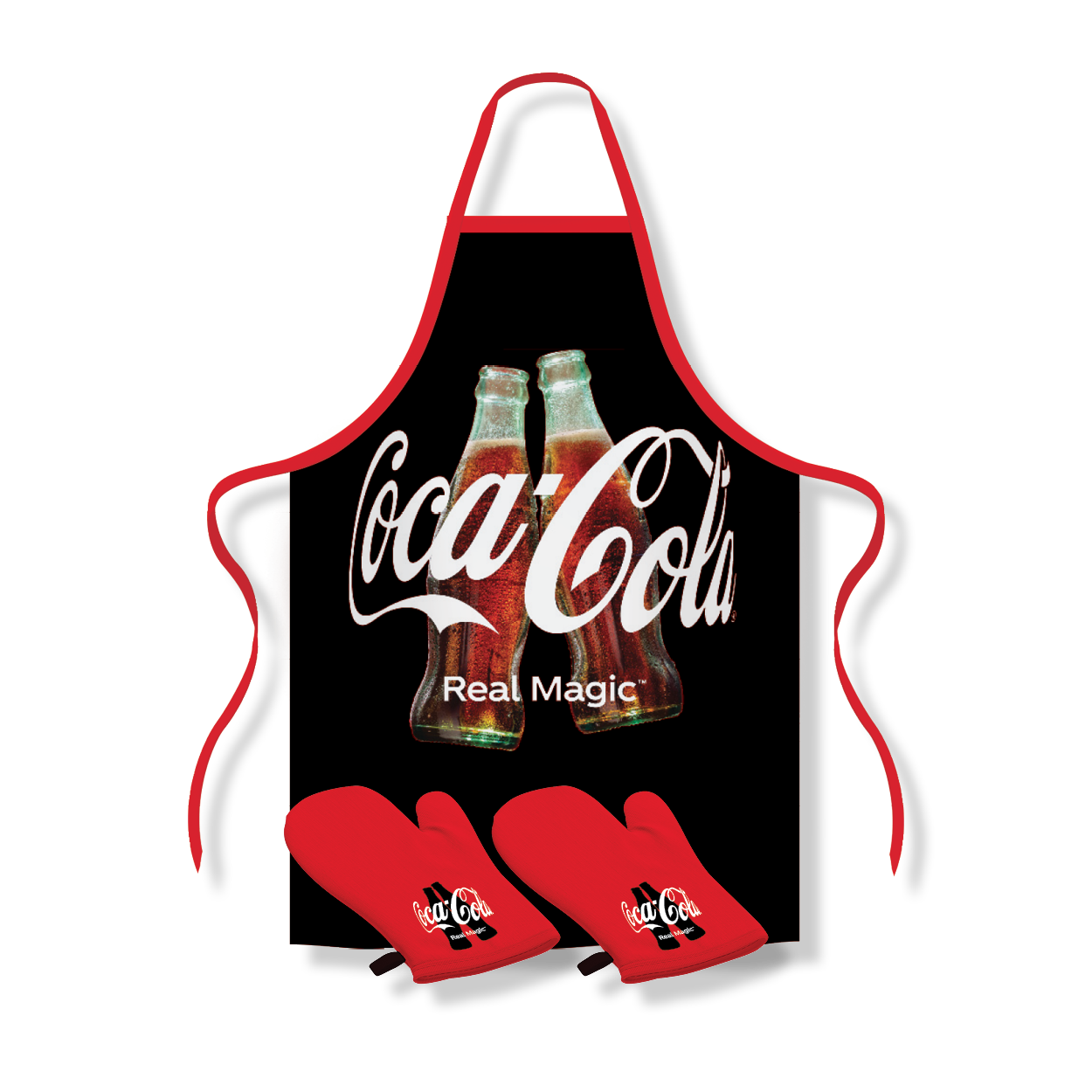 Oven Mitt and Apron Set