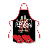 Oven Mitt and Apron Set