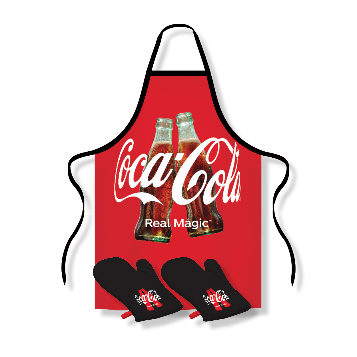 Oven Mitt and Apron Set