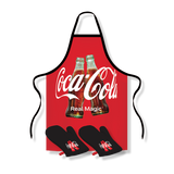 Oven Mitt and Apron Set