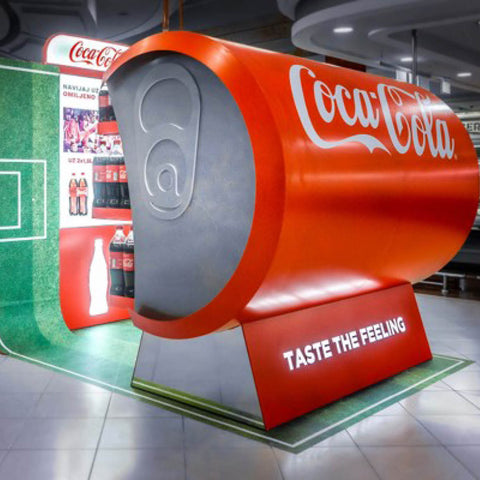 Coca-Cola Can Premium Exhibition Stand