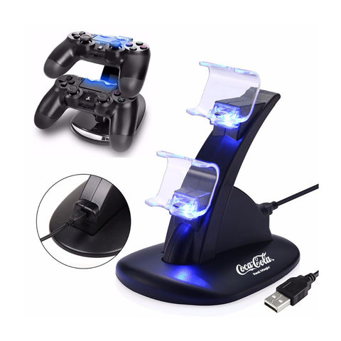 PS4 Dual USB Charging Charger Dock Stand