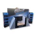 Pallet Stand with Ski Ramp background wall and FSDU's