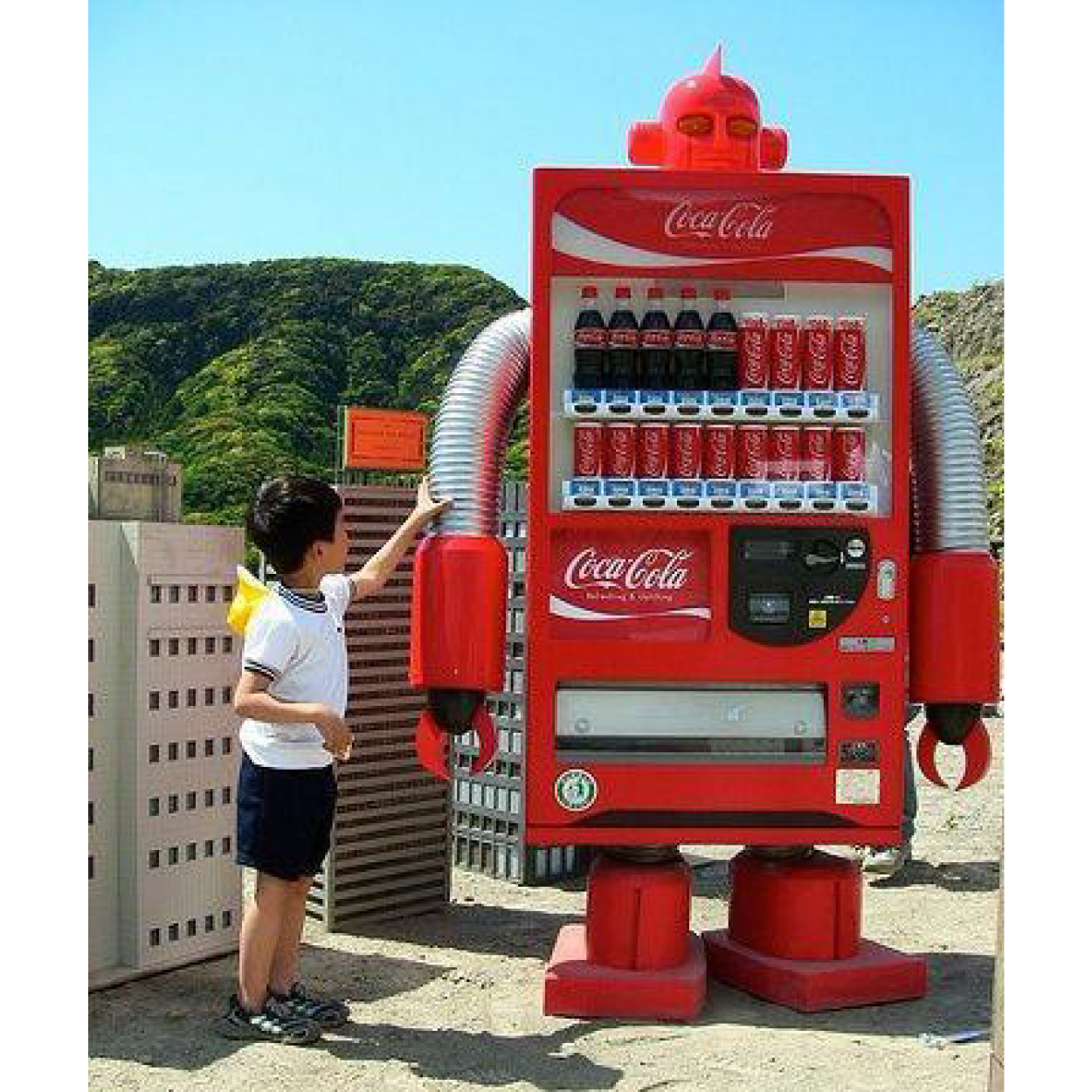 Coca-Cola Robot Vending Machine