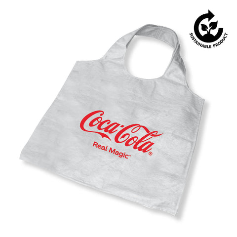 Recycled Plastic Bottle Fold Up Shopper Bag