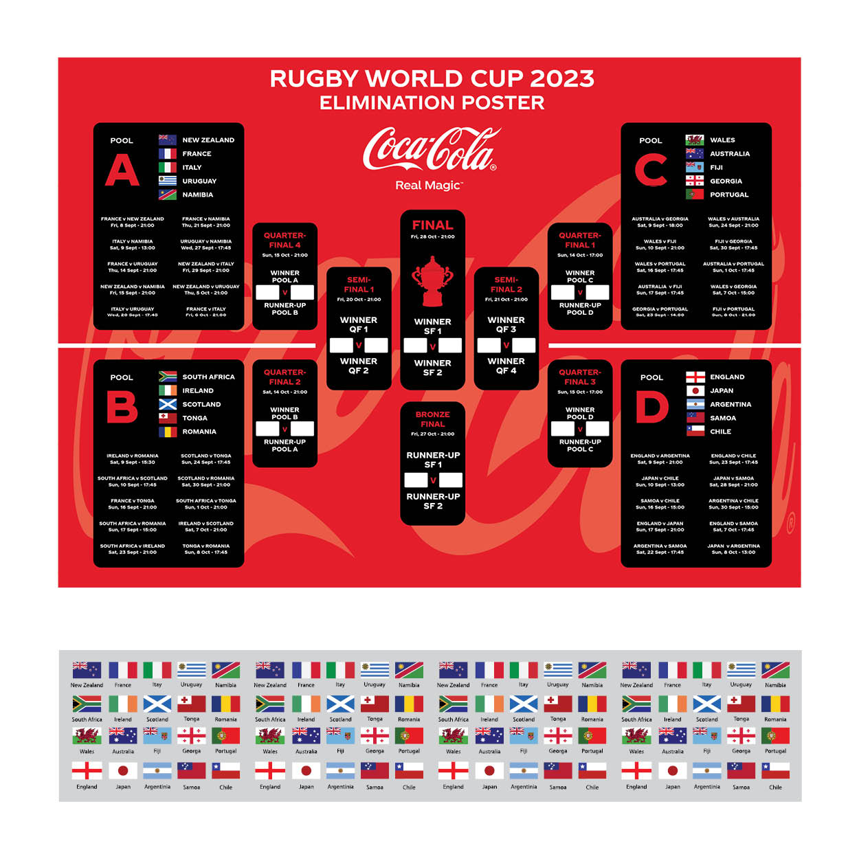 Rugby World Cup Elimination Poster