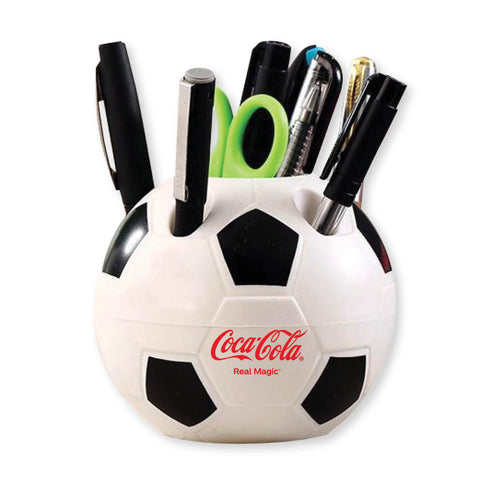 Soccer Ball Shaped Pen Holder