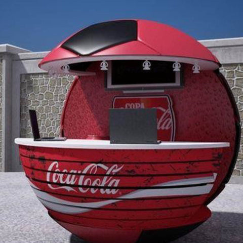 Soccer Inspired Kiosk