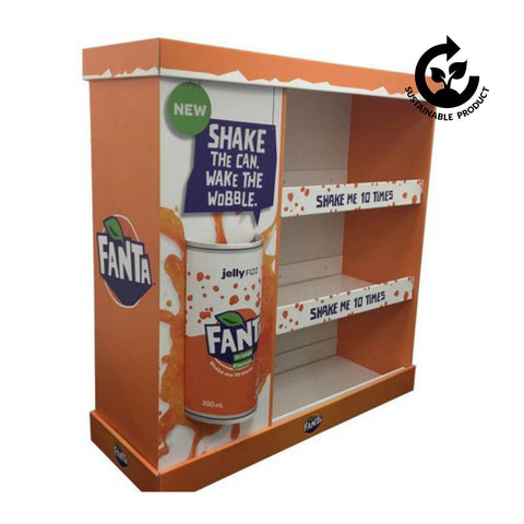 Fanta Sustainable Bulk Display