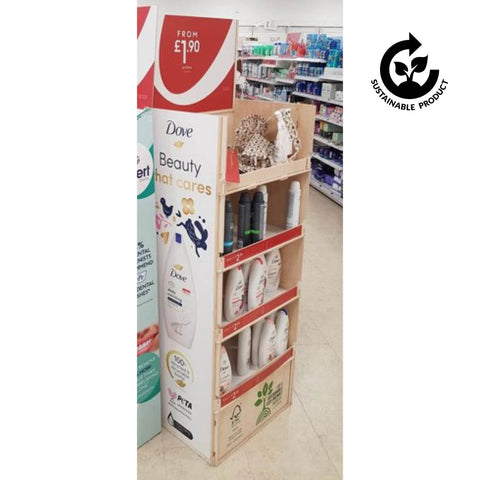 Dove Sustainable Free-Standing Unit