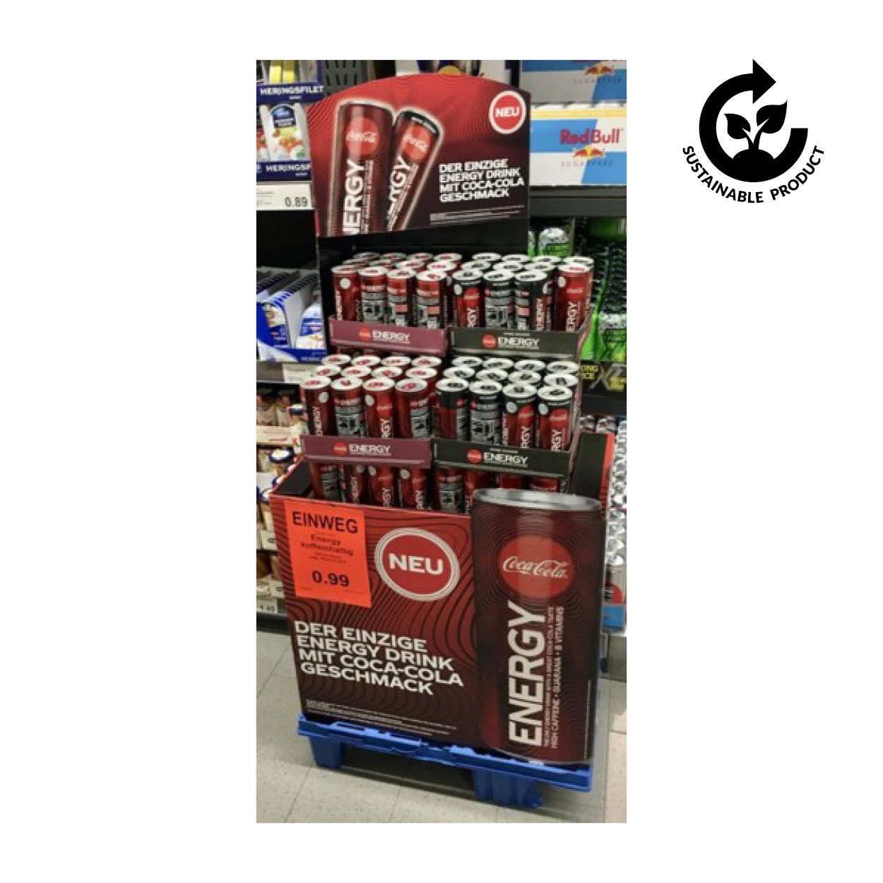 Sustainable Pallet Display