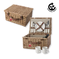 Two Person Willow Picnic Basket