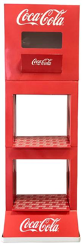 Display with Automatic Opening Flash System