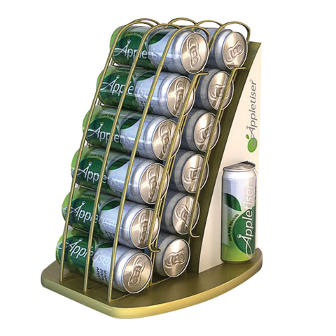 Appletiser Cans Dispensers and Floor Display