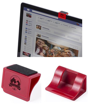 Webcam Cover with Screen Cleaner
