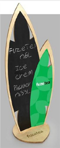 FUZE Tea Chalk Board 1.5m High
