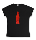 Women T-shirt with Sequin Bottle